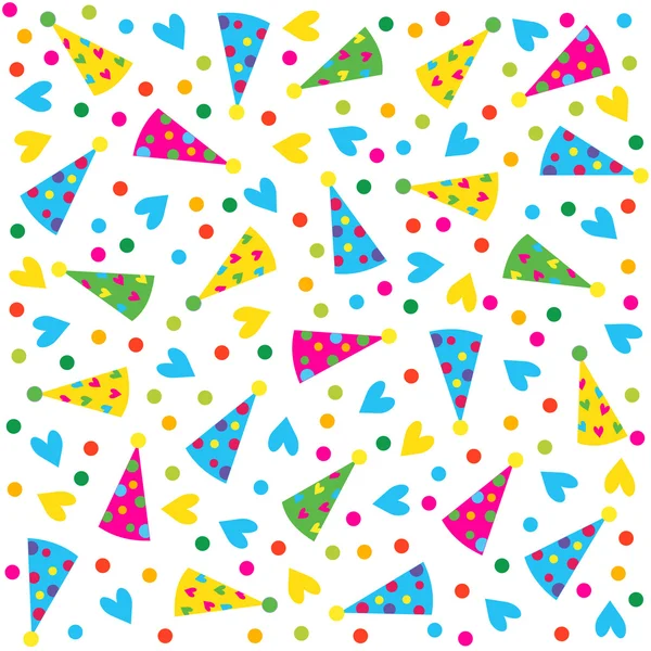 Birthday seamless,pattern — Stock Vector