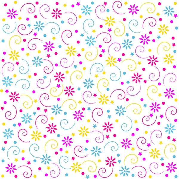 Birthday,celebration and party seamless,pattern — Stock Vector