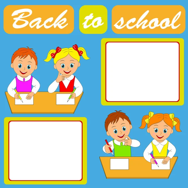 Back to school — Stock Vector