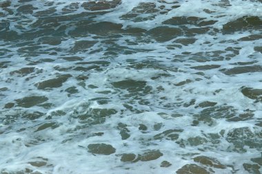 Köpük deniz arka plan su deseni