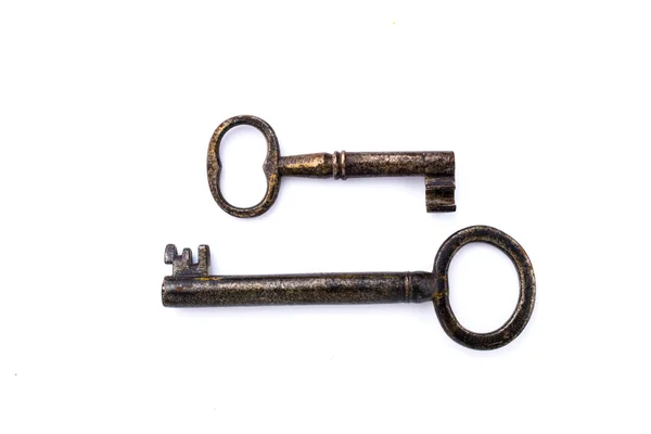 Two antique key — Stock Photo, Image