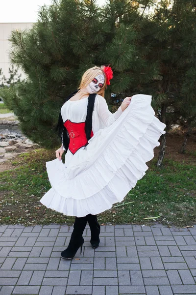 Santa Muerte portresi