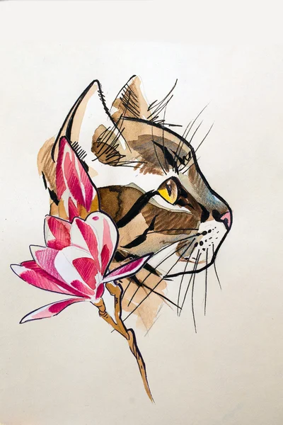 kedi çizim başkanı