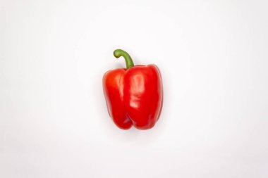 Beyaz arka planda sebze ve meyveler