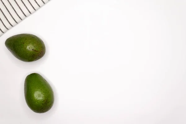 Légumes Fruits Sur Fond Blanc — Photo