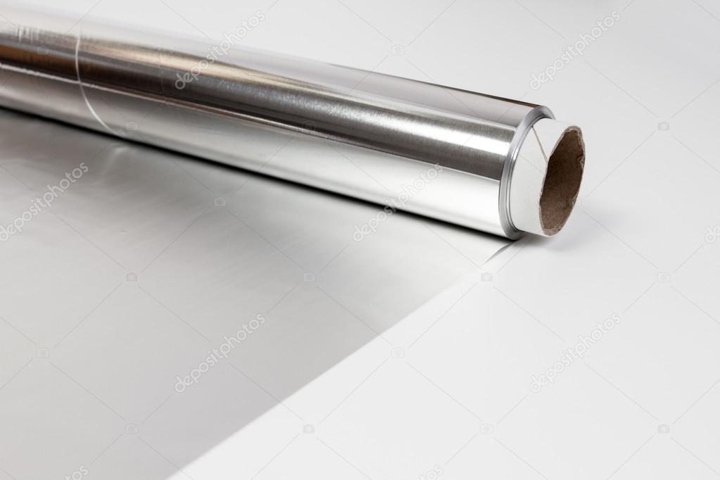 aluminium gray foil