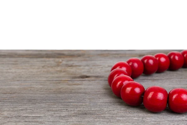 Wooden bracelet colorful necklace — Stock Photo, Image