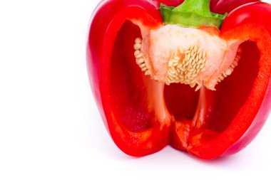 kırmızı biber tohumları ile