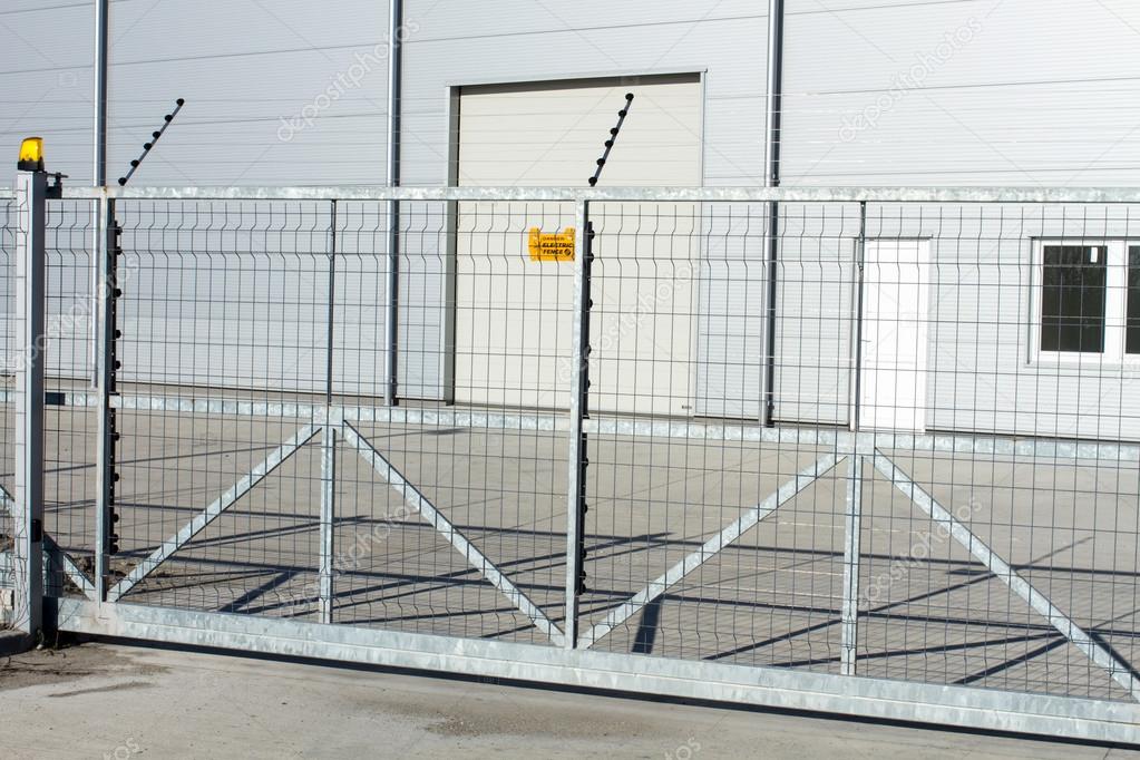 electric fence indrustial plant