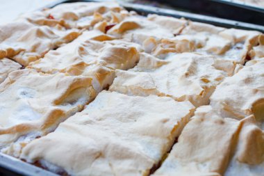 lezzetli köpüklü kek