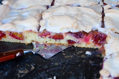 lezzetli köpüklü kek