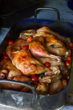 fırında tavuk budu