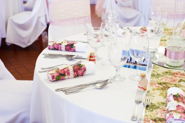 Düğün masa ayarları