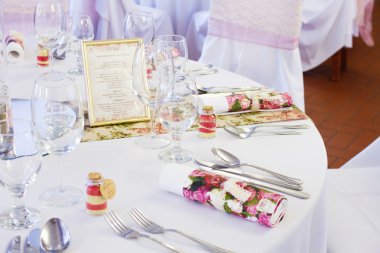 Düğün masa ayarları