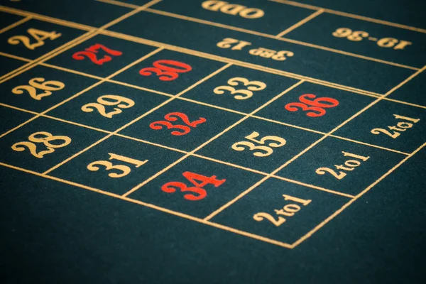 Casino table — Stock Photo, Image