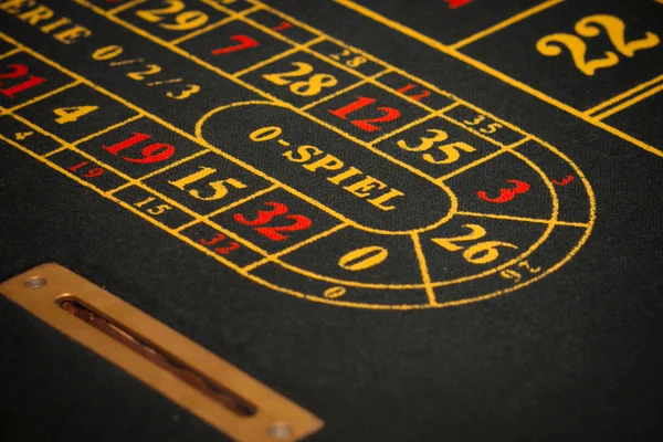 Casino table — Stock Photo, Image