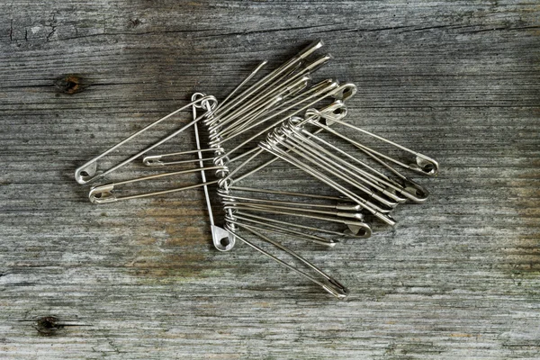 Safety pins or needles — Stock Photo, Image