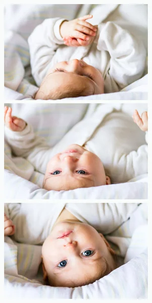 Baby lie portrait — Stock Photo, Image