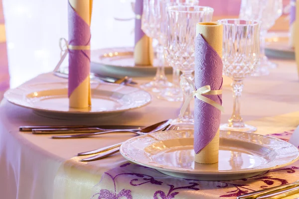 Wedding table — Stock Photo, Image