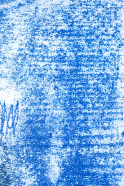 Blå kritor - grunge konsistens bakgrund — Stockfoto