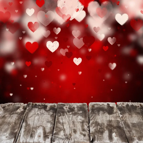 Red valentine background — Stock Photo, Image