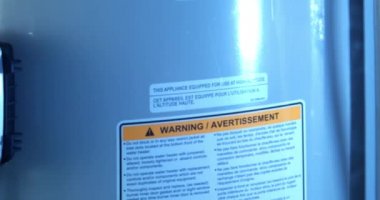 Gaz ısıtıcı silindir kontrol panelinin Dolly 'si