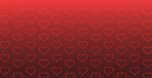 Valentine Day Red Abstract Background Mini Hearts Beautiful Red Background — Stock Photo, Image