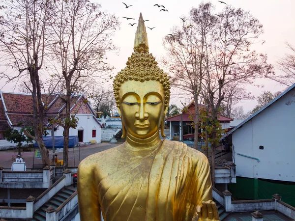 Nan Tailândia Fevereiro 2020 Wat Phra Aquele Templo Khao Noi — Fotografia de Stock