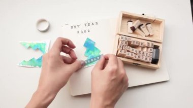 Zaman planlayıcısının Noel süslemesi 2022