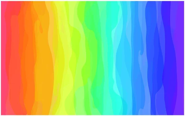 Water color effect vector LGBTQ rainbow background — Stock Vector