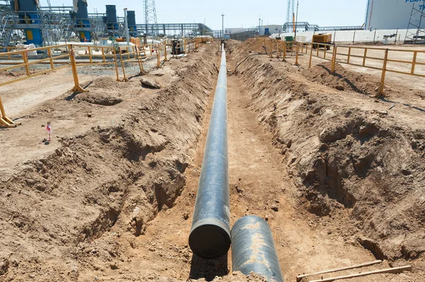 Construction de pipelines — Photo