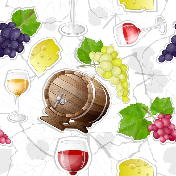 Pattern of wine making — Stock Photo, Image