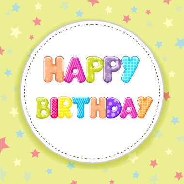 Yıldız arka plan ile mutlu yıllar