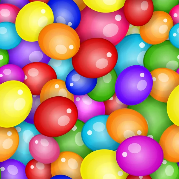 Balloons seamless pattern background — Stock Photo, Image