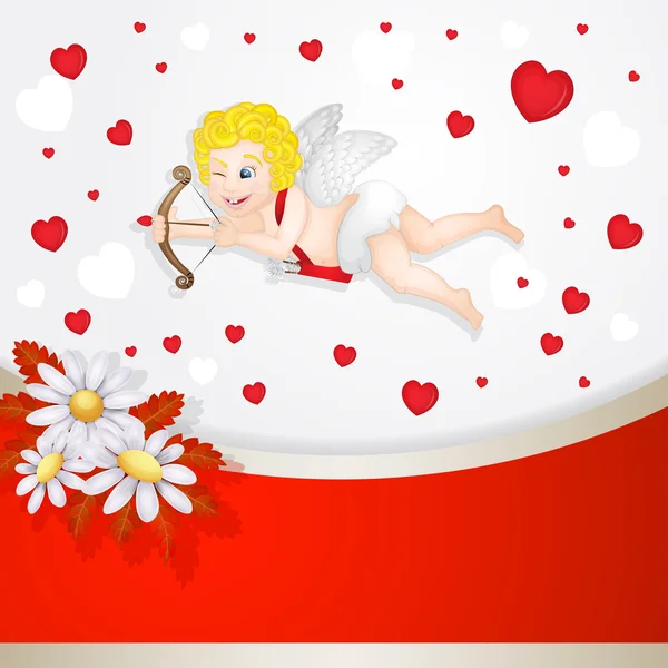 Cupido para o Dia dos Namorados — Fotografia de Stock