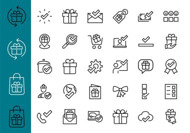 ICON çizgileriyle ilgili basit bir talep seti. Dosya yükleme, belge alma, mesajı okuma, çağrı alma ve daha fazlası gibi simgeleri içerir. Düzenlenebilir Bar. 48x48 Piksel Mükemmel.