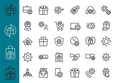 Vektör Satır Simgeleri ile ilgili basit bir ayar ve seçenekler kümesi. Belirlenmiş zaman, iş, telefon ve daha fazlası gibi simgeler içerir. Düzenlenebilir Vuruş.. 480x480.