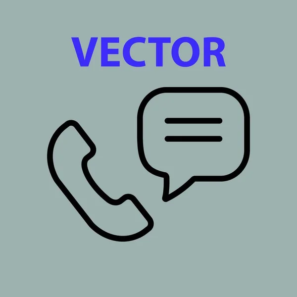 Nachrichtensymbol Chat Blase Editierbarer Strich Lineares Symbol Der Kommunikation Das — Stockvektor