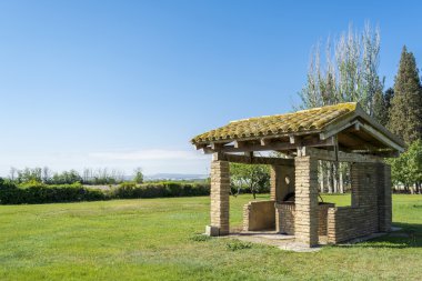 su iyi ve çayır zaragoza, aragon, İspanya