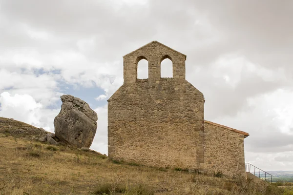 Hermitage de San Miguel in Gormaz, Soria, Castilla-leon, Spain — Stock Photo, Image