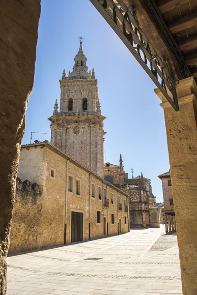 Catedral em El Burgo de Osma, Soria, Castilla-Leon, Espanha — Fotografia de Stock