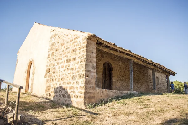 Hermitage pre-romanesce, pedro, soria, castilla-León, Spanje — Stockfoto