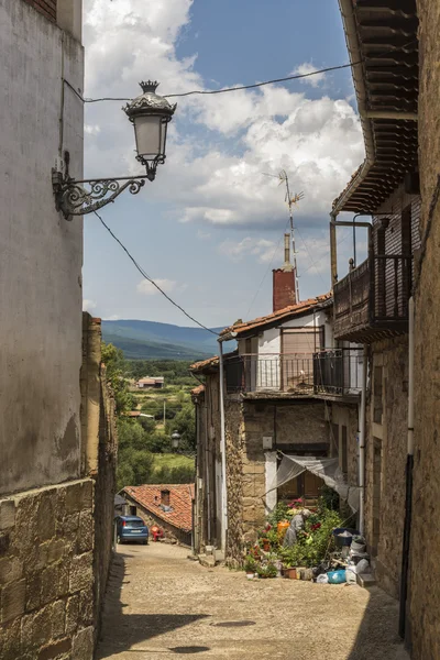 Street Vinuesa, Soria, Spain — Stock Photo, Image