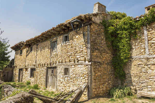 Typical house in Calatanazor, Soria, Spain — Stock Photo, Image