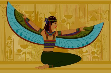 Antik Mısır papirüs ve hiyeroglif