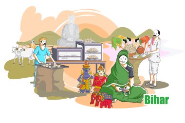 İnsanlar ve kültür Bihar, Hindistan