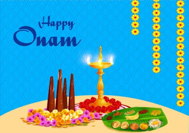 Güney Hindistan festivali için iyi bayramlar.