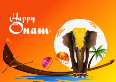 Güney Hindistan festivali için iyi bayramlar.