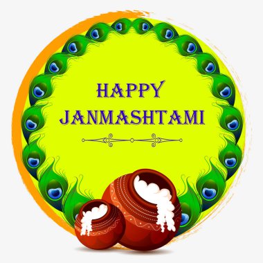 Mutlu Krishna Janmashtami Hint festivali kutlama geçmişi