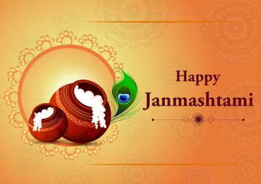 Mutlu Krishna Janmashtami Hint festivali kutlama geçmişi